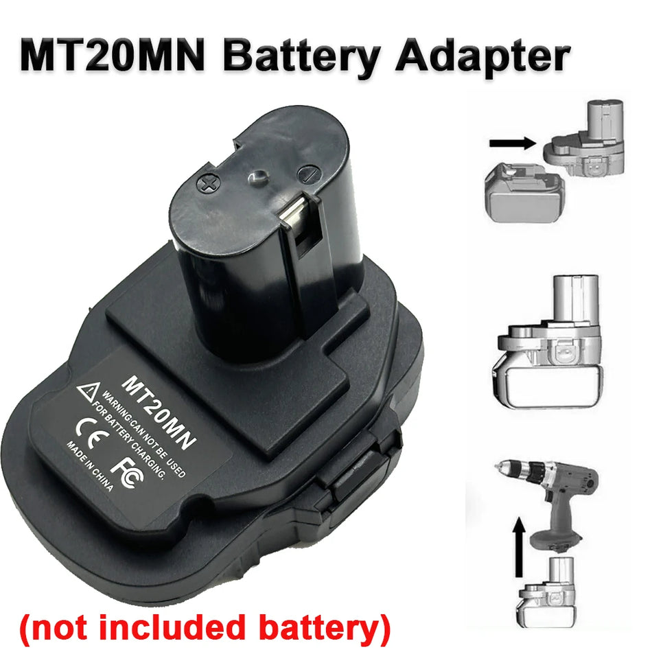 Adaptador de Bateria de Lítio 18V para Ferramentas Elétricas Makita