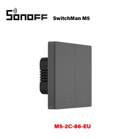 SONOFF M5 WiFi Smart Switch for Smart Homes, 1/2/3 Gang Control M5-2C-86 Type / CHINA / SONOFF M5