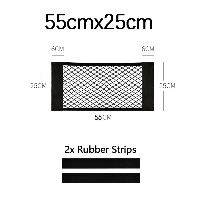 Car Trunk Net &ndash; Universal Mesh Organizer For Car Storage
