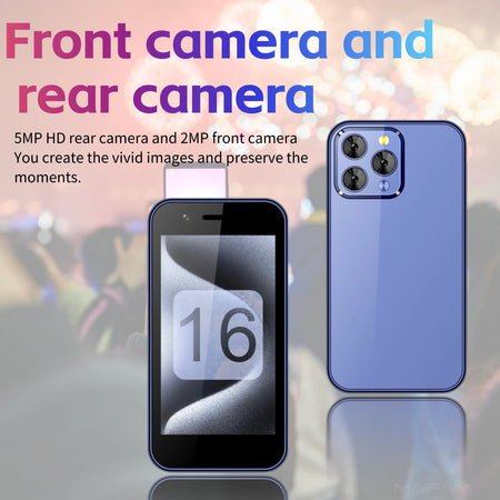 3G WCDMA Mini Smart Phone For Kids &ndash; Compact 3.0 Inch LCD