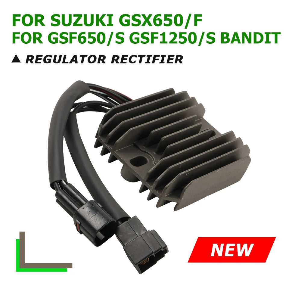 Регулатор на напрежение и токоизправител Suzuki GSF650 Bandit 650, GSX650F, изработен от метал