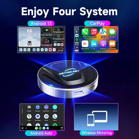 HEYINCAR Android 13 TV Box &ndash; Wireless CarPlay Android Auto Adapter for Kia