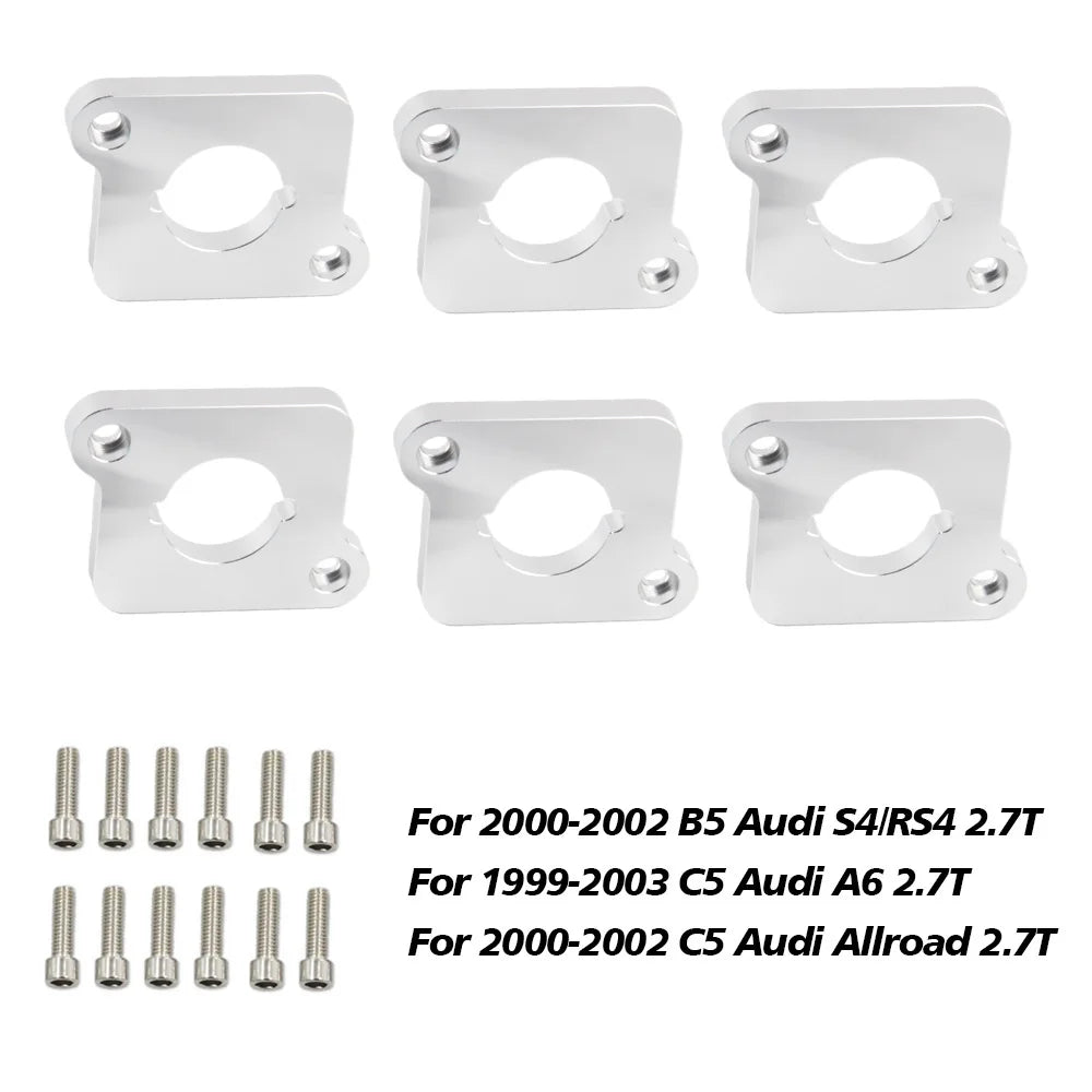 Aluminum Ignition Coil Adapter Kit For Audi C5 A6 B5 S4 RS4 2.7T by InterCyprus Trading Ltd