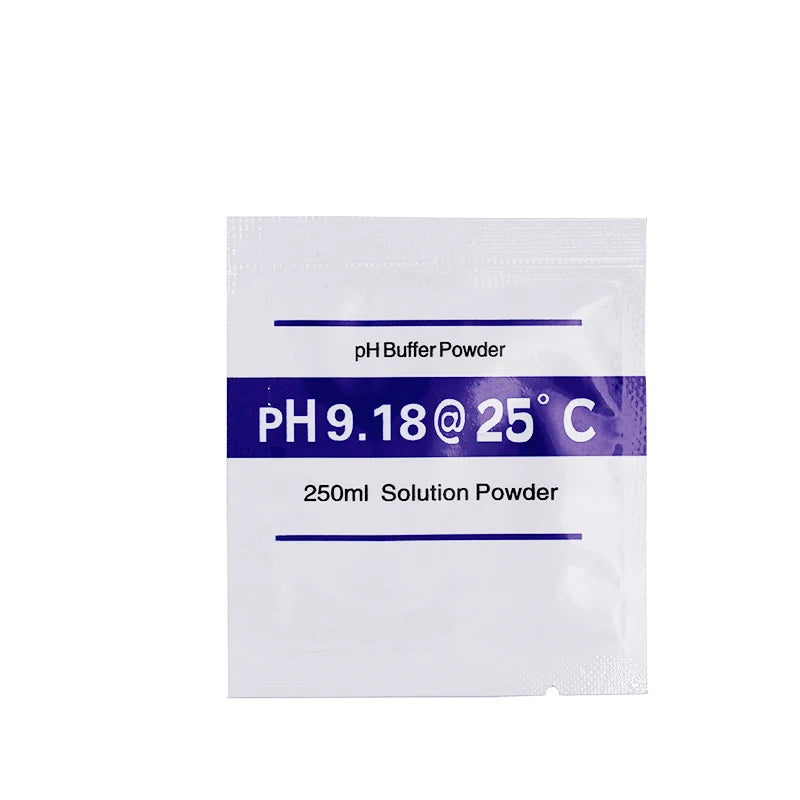 PH Buffer Powder Pack &ndash; Accurate pH Calibration Solution PH 9.18 20pcs