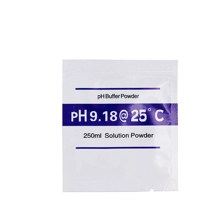 PH Buffer Powder Pack &ndash; Accurate pH Calibration Solution PH 9.18 20pcs