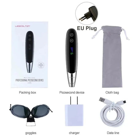 9 Level Laser Picosecond Pen &ndash; All In One Skin Rejuvenation EU Plug-With Box