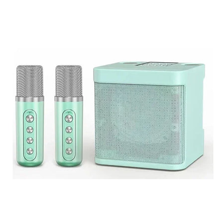 KD203 Karaoke Machine &ndash; Voice Change and Dual Microphones KD203 green