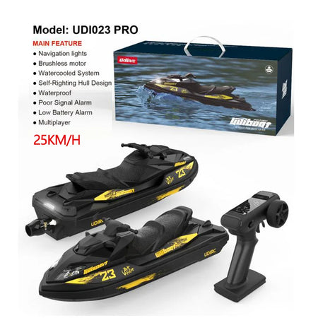 UDI023 RC Speedboat &ndash; Waterproof Self-Righting LED Lights Brushless