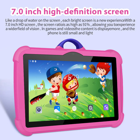 Cartoon Pattern Kids Tablet 7 Inch Quad Core &ndash; Ultra Slim