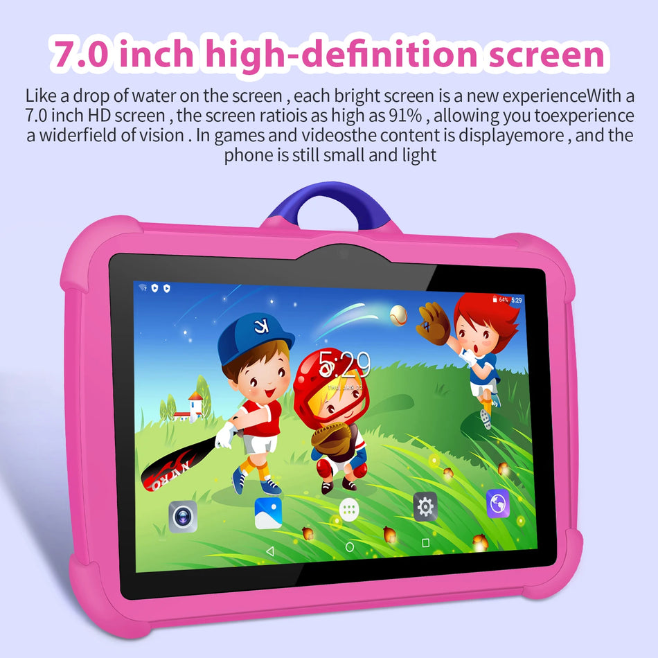 BDF Kids Tablet 7 Inch &ndash; Quad Core Power 4GB RAM for Kids
