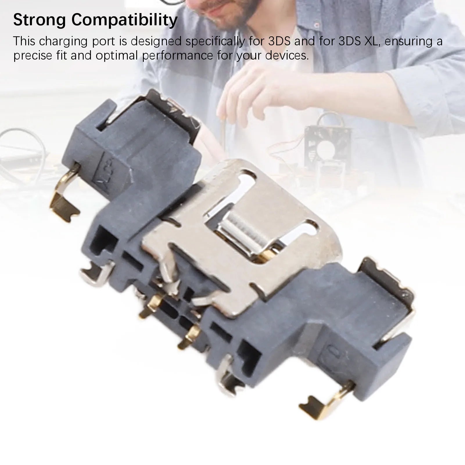 Charging Port for 3DS XL - High Precision Replacement