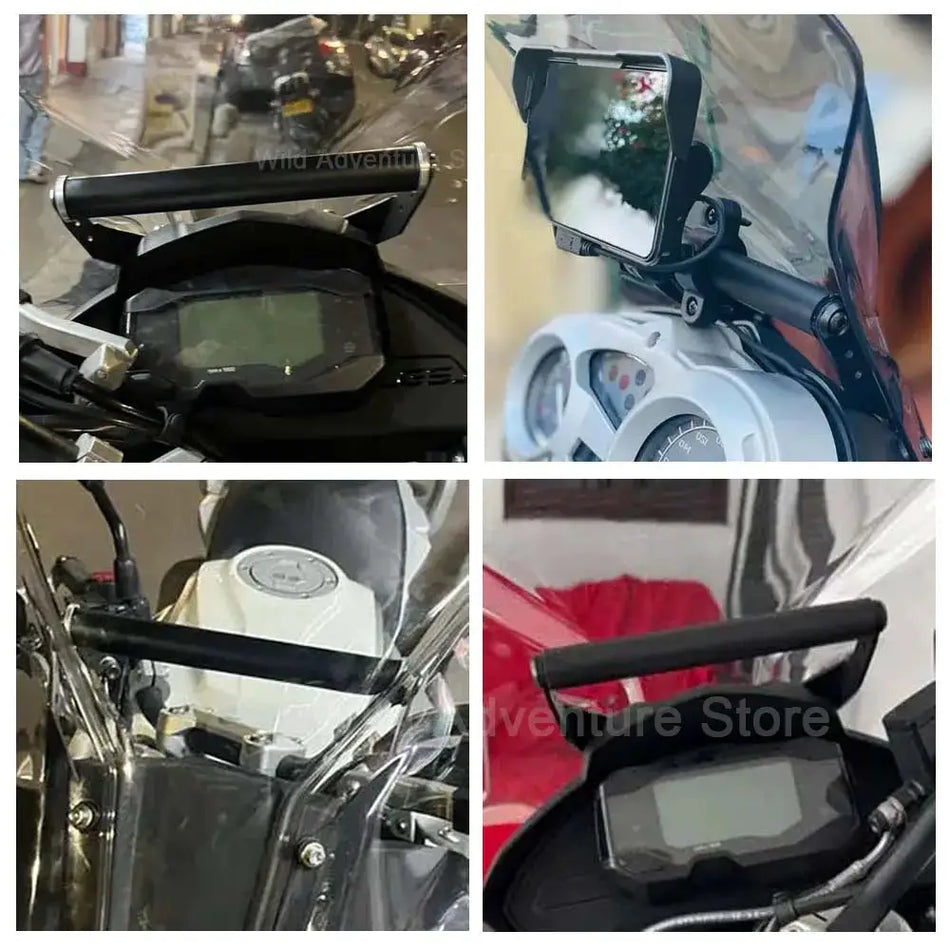 22MM Motorcycle Accessories Phone Holder Stand GPS Navigation Plate Bracket For BMW G310GS G310 GS G310R G310 R 310 GS 2017-2024 by InterCyprus Trading Ltd