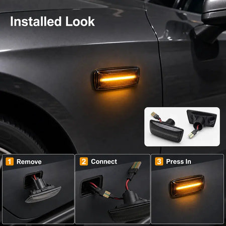 Side Marker Turn Signal Light for Opel Astra H Corsa D Insignia Zafira B by InterCyprus Trading Ltd