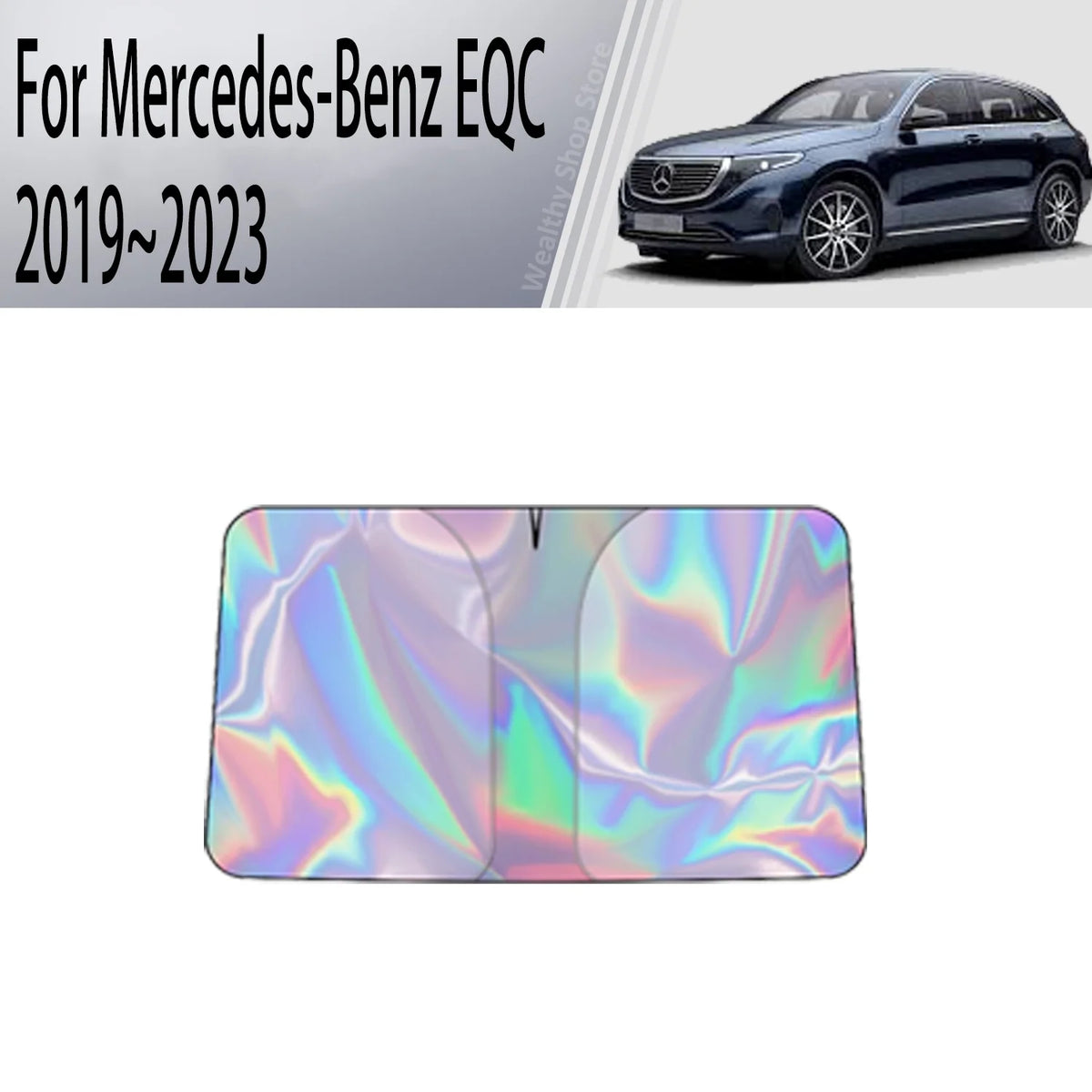 Mercedes-Benz EQ Series Car Sun Visor - Front Windshield Heat Insulation Shade For EQC