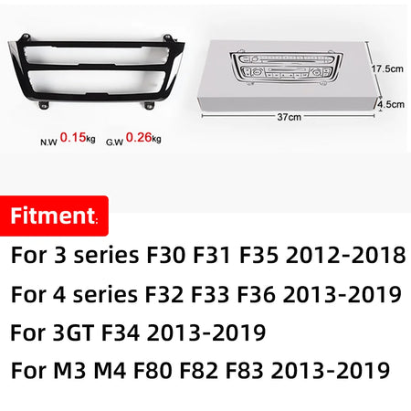 Center Console LED Ambient Strip for BMW 3 Series F30 F32 F33 F34 F36 by InterCyprus Trading Ltd