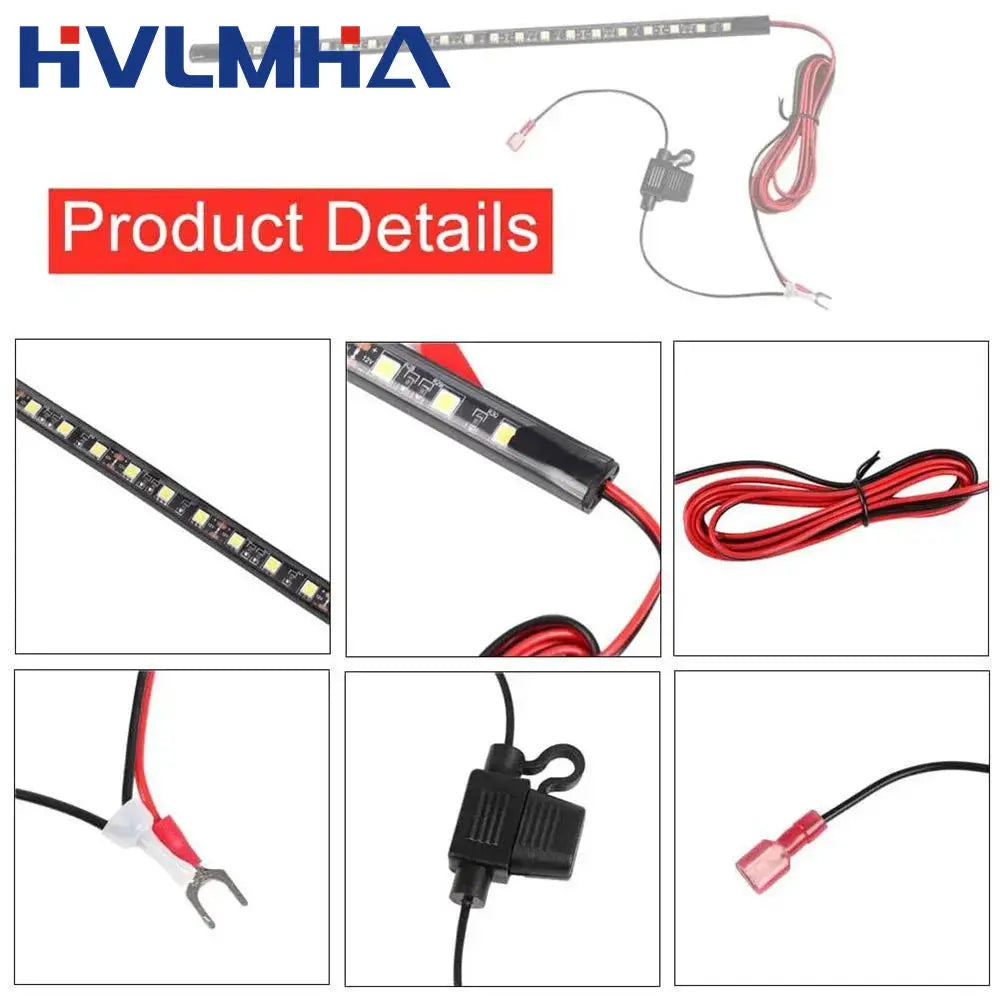 Universal Under Hood Engine Repair White LED Light Bar with Auto On/Off Switch Control Car SUV Pickup Offroad Repair Work Light by InterCyprus Trading Ltd