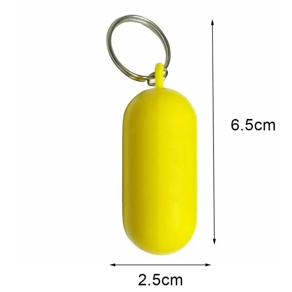 1/2pcs Kayak Floating Keyring Fender Buoyant Key Ring Marine Sailing Boat Float Canal Keychain Water Sports Accessories