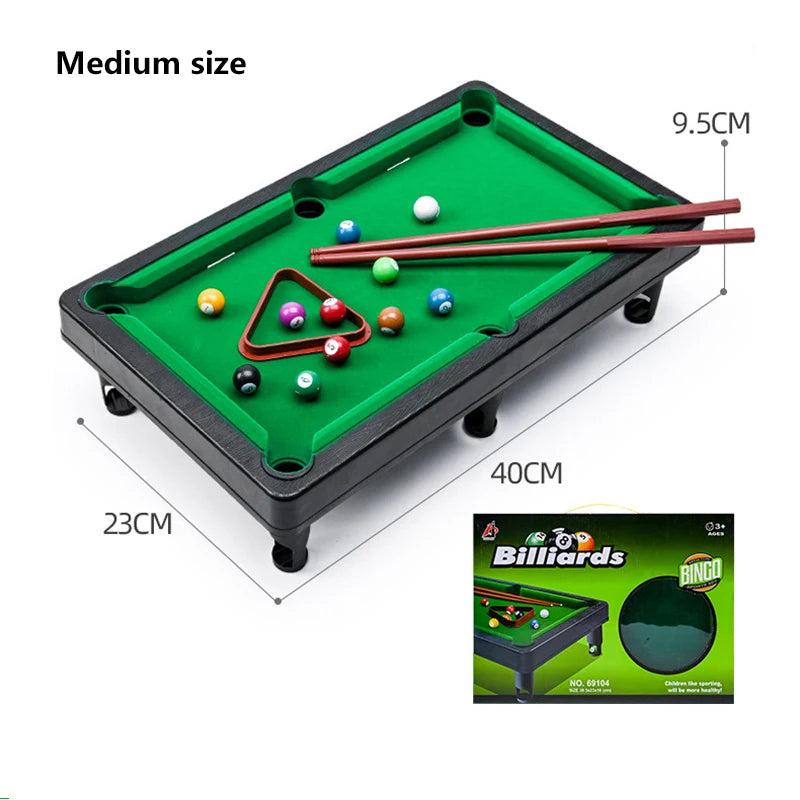 Mini Pool Table Game Tabletop Desktop Billiards Game &ndash; Fun M