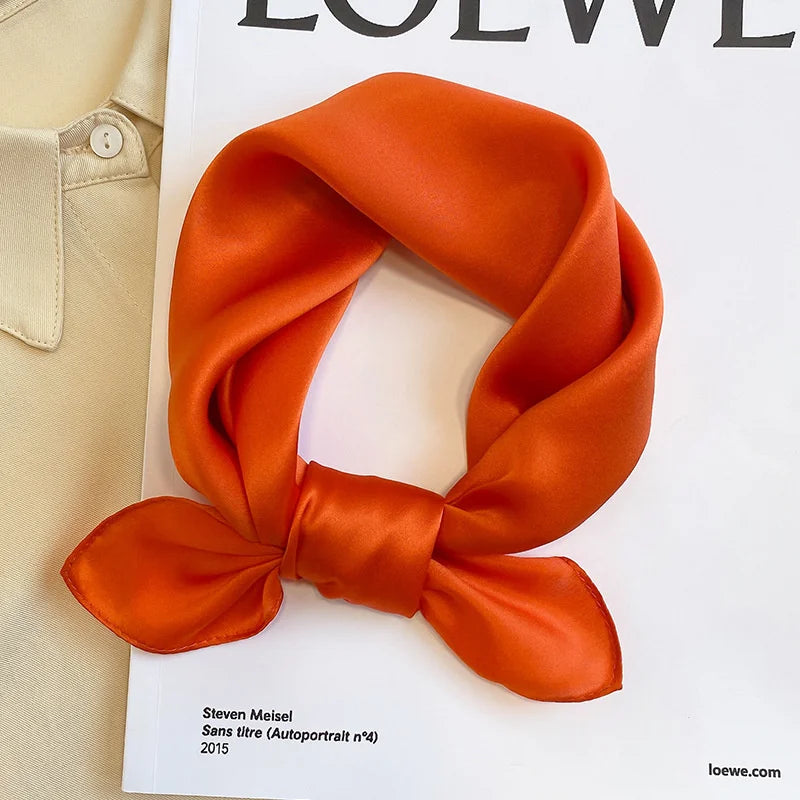 ZKVSC 100% Real Silk Scarf &ndash; Unparalleled Elegance and Versatility JZA1306-10