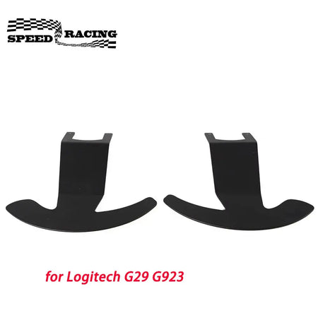 Fits 13”-14" Steering Wheel 2 Pieces Heavy Duty Paddle Shifter Upgrade Steering Wheel Controller Concave for Logitech G29 G923 by InterCyprus Trading Ltd