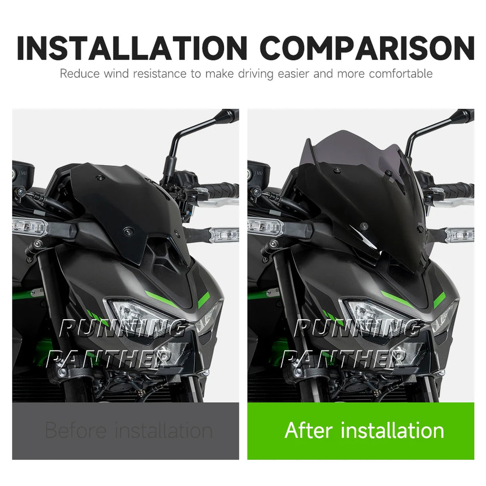Para-brisas Sport para Kawasaki Z900 Z900SE 2025-2026