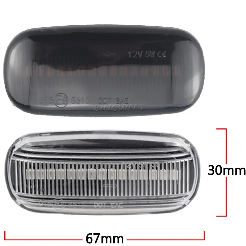 BINGWFPT Amber Yellow LED Front Fender Side Marker Light For Audi A3 S3 8P A4 S4 RS4 B6 B7 B8 A6 S6 RS6 C5 C7 Turn Signal Light by InterCyprus Trading Ltd