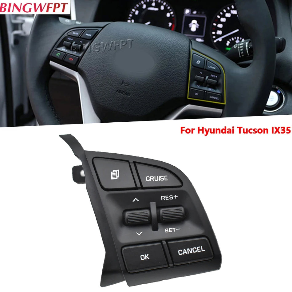 Steering Wheel Audio Control Switch for Hyundai Tucson 2016-2019 96710-D3500