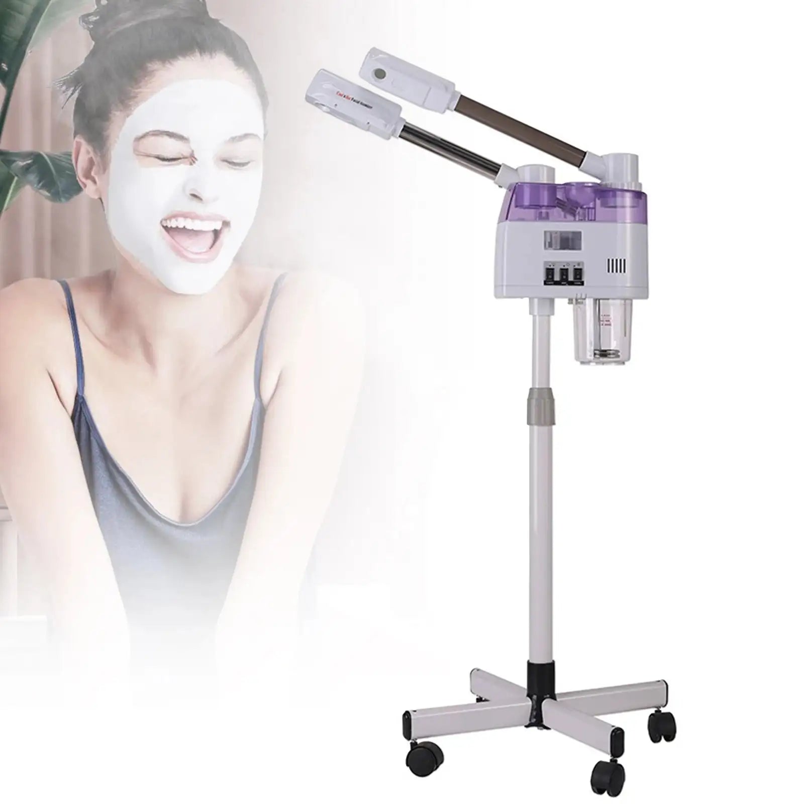 Facial Steamer &ndash; Hot And Cold Spray For Spa At Home Deluxe