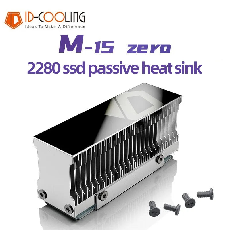 ID-COOLING ZERO M15 A1 SSD Radiator &ndash; Passive Cooling M15