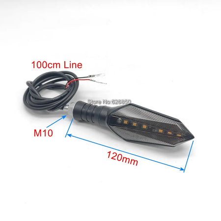 12V-72V Universal Turn Signal Light &ndash; Waterproof LED Indicators for Electric Scooters and Motorcycles
