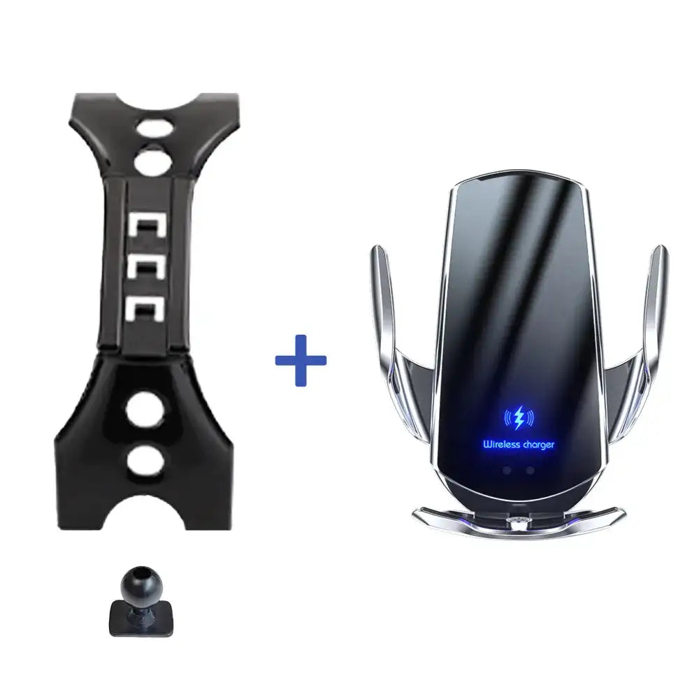 Mercedes CLA C118 AMG Phone Holder Base Wireless Charging Base and holder 4