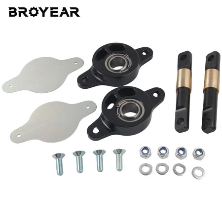 Rear Trailing Arm Bushing Kit Aluminum For Integra & Civic 1989-01 by InterCyprus Trading Ltd