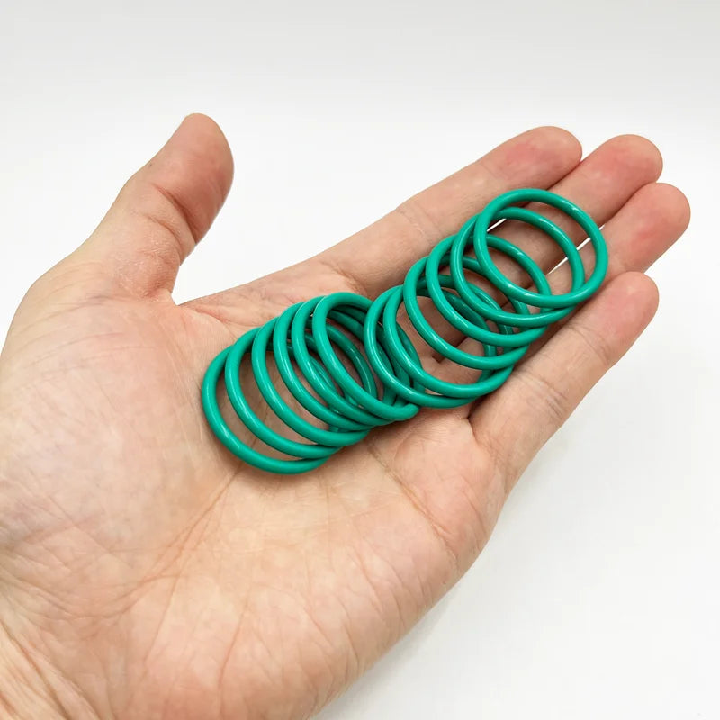 Green FKM Fluorine Rubber O Ring &ndash; Acid And Alkali Resistant Oilproof Seal