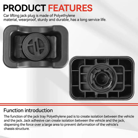 1/4pc Under Jack Lift Jacking Point Support Pad Plug Block Cover for Mercedes Benz W177 W247 H247 X247 0005833403 A0005833403 by InterCyprus Trading Ltd