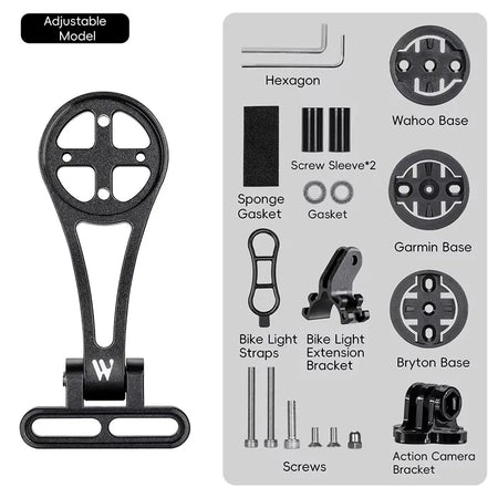 West Biking GPS Bicycle Speedometer &ndash; Waterproof and Wireless Design Extension Bracket