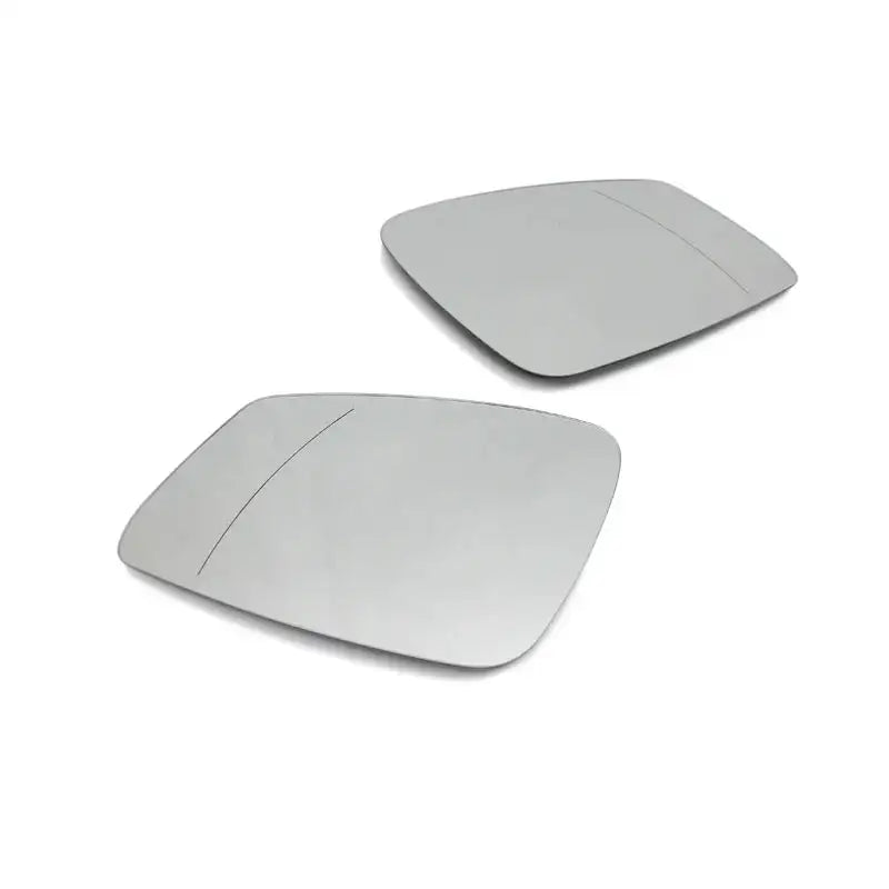 Left And Right Heated Wing Mirror Glass For BMW Wide Angle
