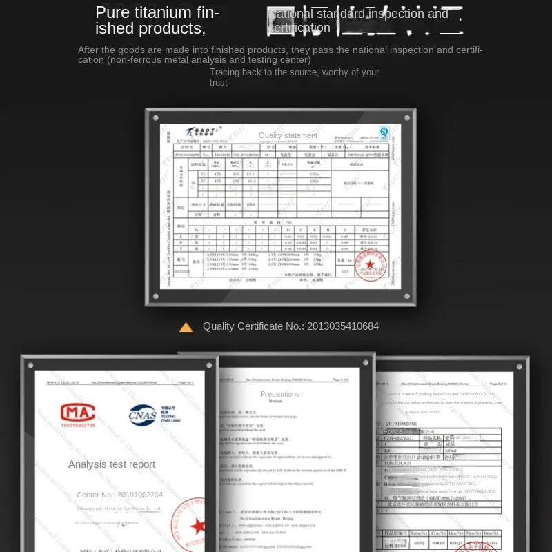 3.0mm Thickened Pure Titanium Cutting Board &ndash; Eco-Friendly