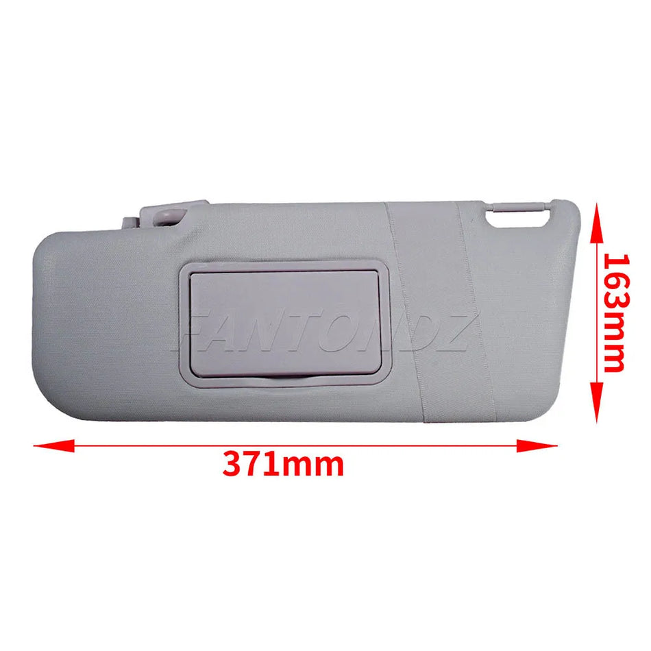 Parasoles con espejo y bolsillo para Fiat Panda 169 MK2