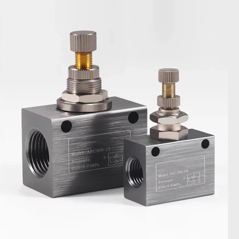 ASC100 Pneumatic Throttle Valve &ndash; Adjustable Flow Rate