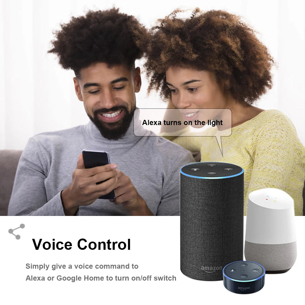 EWelink Smart WiFi Relay Switch for Remote Control and Voice Activation