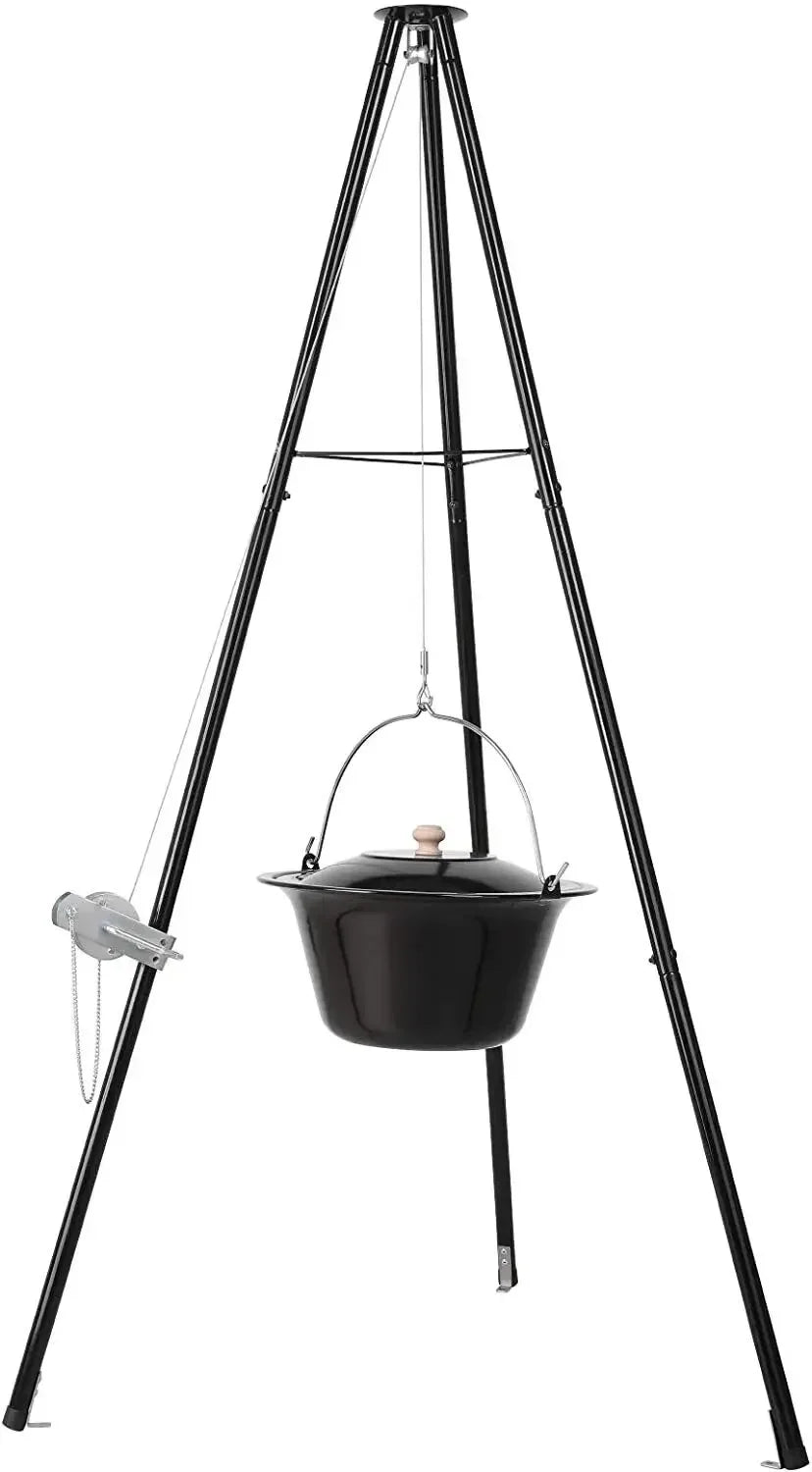 Ungersk Gulaschkittel 10 15 30 L Emaljerad Tripod Gryta
