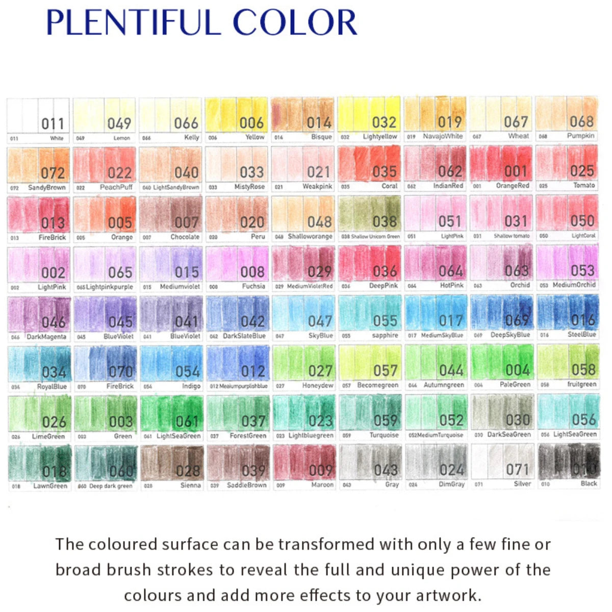 ARJTRACK Professional Oil Wood Soft Watercolor Pencils