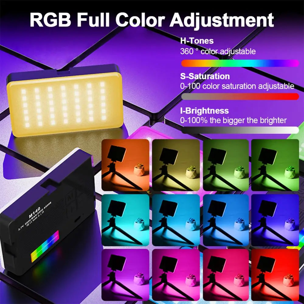 RGB LED Video Light for Smartphones