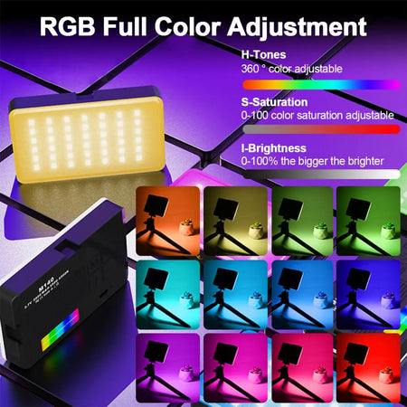 RGB LED Video Light for Smartphones