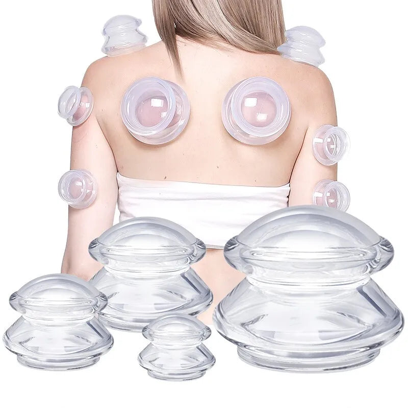 Silicone Massage Cups &ndash; Deep Tissue Relaxation Therapy