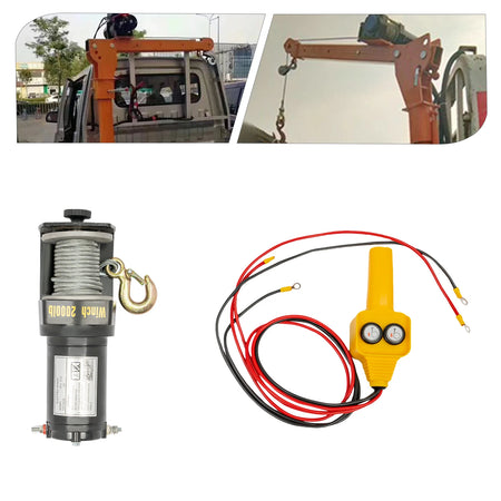 0.4KW Electric Winch DC12V &ndash; IP67 Waterproof Grade Pro