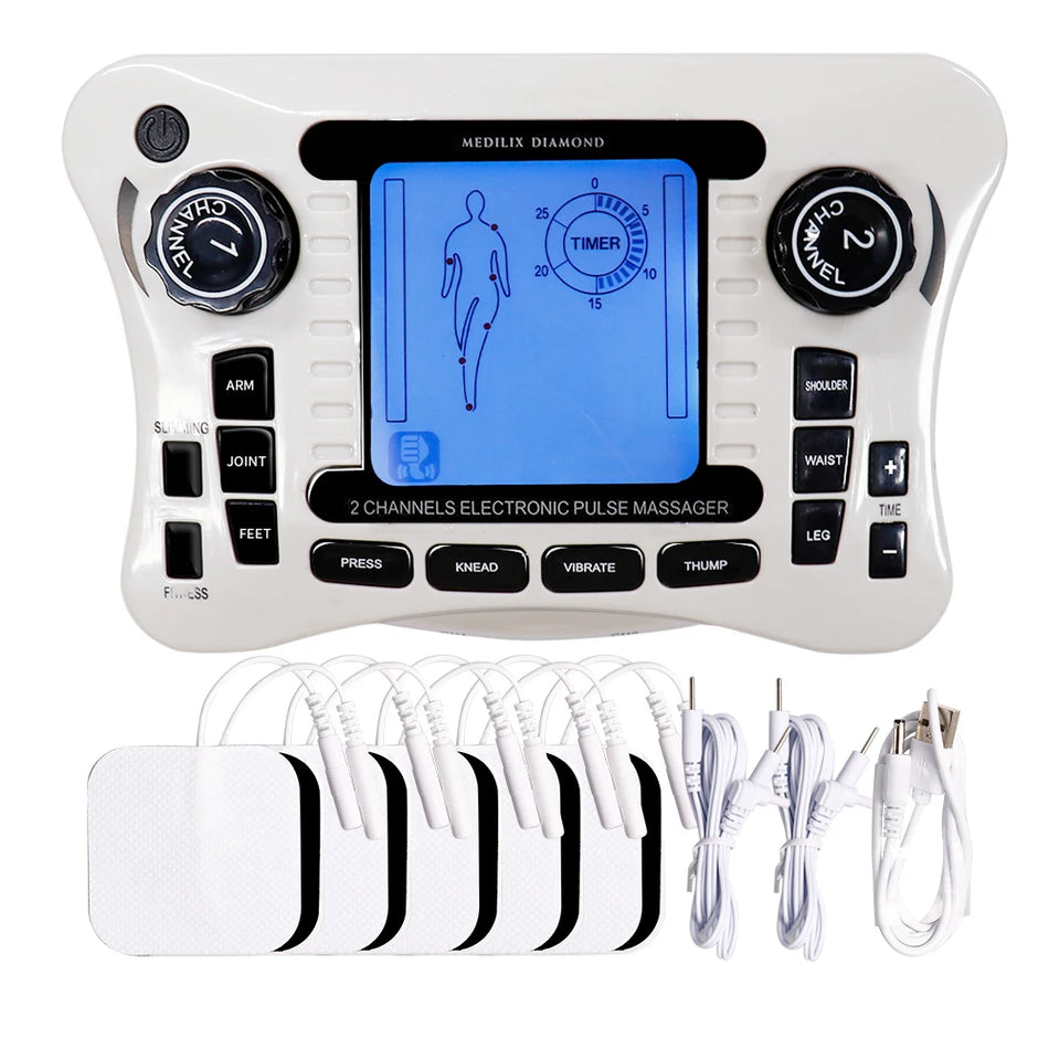 Μασάζ Αυχένα EMS με Ακουστικά Σημεία, Διεγέρτης Μυών για Φυσικοθεραπεία