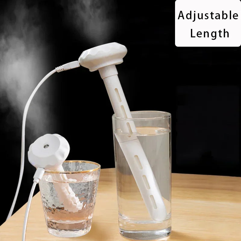 USB Mini Ultrasonic Air Humidifier Lamp &ndash; Compact Diffuser