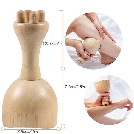 Wooden Handheld Massage Cup &ndash; Effective Anti-Cellulite Tool 2