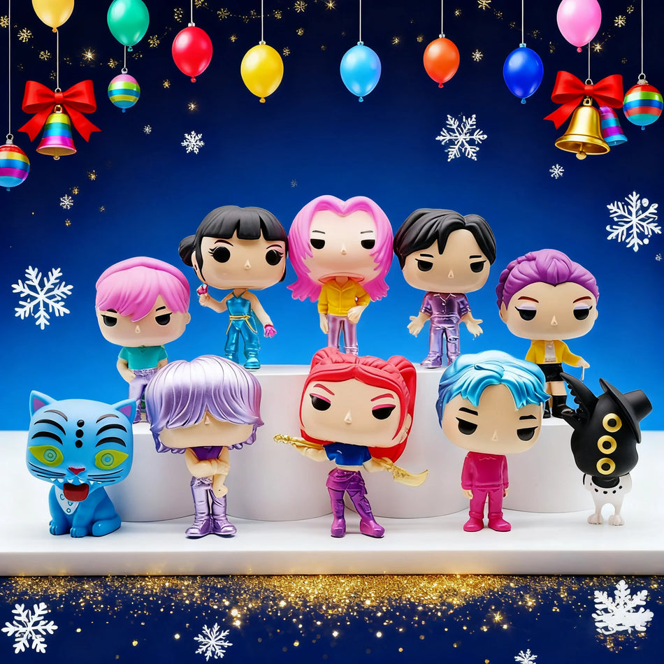 10 Pcs Nunnu Nõid Jahtimise Grupp Kpop Magpie Anime Nukud